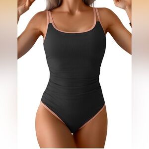Aidonger One Piece Tummy Control Slimming swimsuit XXL/ 804-2